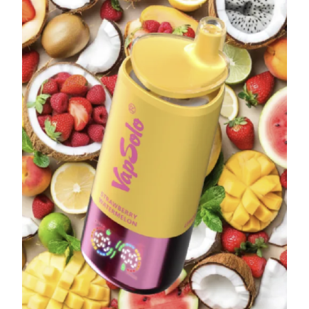 VapSolo Triple 30000 - Tropical Fruit & Strawberry Watermelon & Lemon Peach 5%