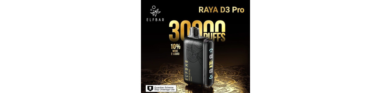 ELF BAR RAYA D3 PRO 30000